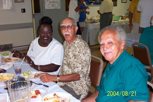 Another Marilyn, Shelton Brown & friend - Reunion 2004