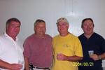 Denny Murray, Luby, Art Mee & Frank McGuoirk - Reunion 2004