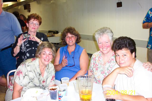 Margarite, Lynne, Theresa, Mary Ann & Maria - Reunion 2004