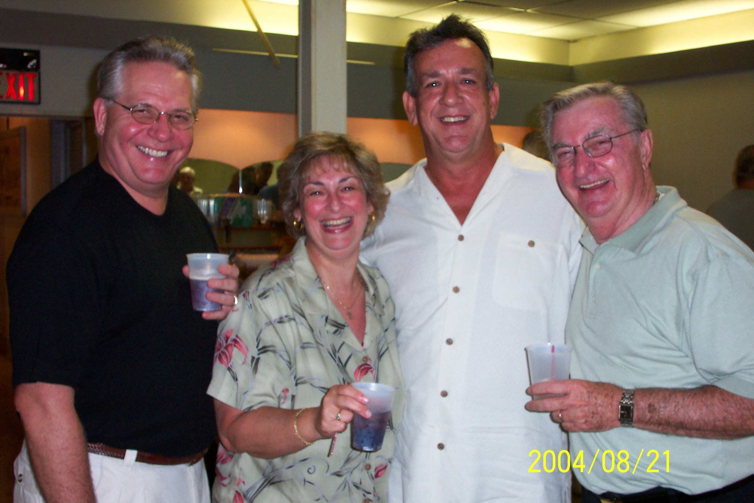 Paul Worrell, Lynne, Wayne Settle & Bob Snyder - Reunion 200